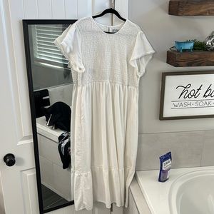 Beautiful white dress